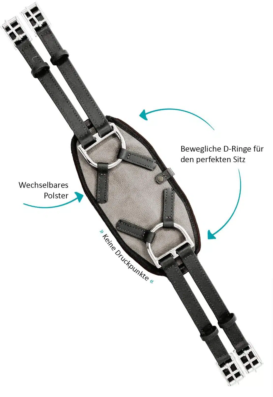 Equigurt® - der Sattelgurt, bei dem Pferde aufatmen!